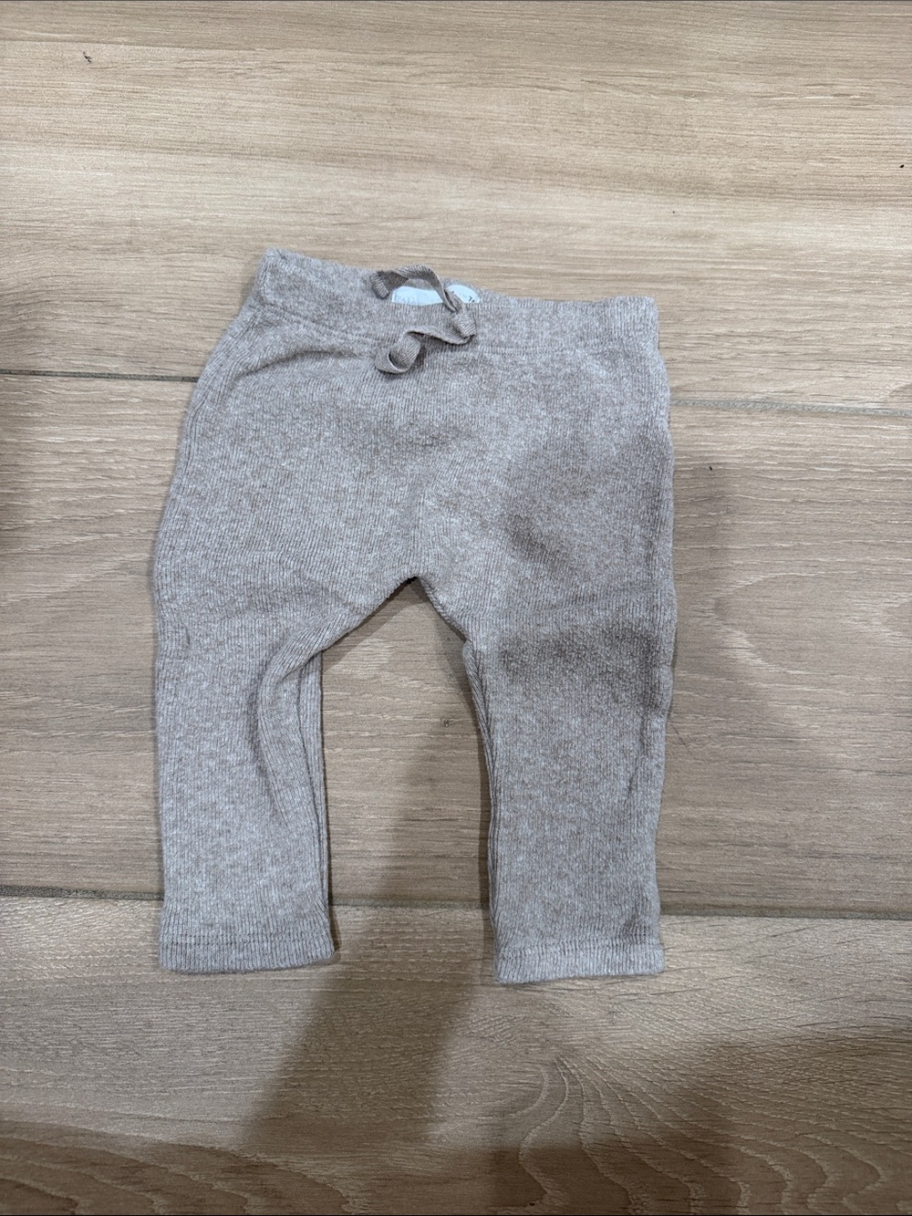 Zara Cream Knit Baby Leggings